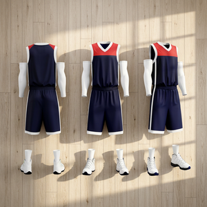 Uniforme de Baloncesto Personalizado Hecho en Pakistán, Camiseta y Pantalones Cortos para Equipo, Sublimación con Absorción de Humedad, Malla de Secado Rápido - Product Image 4