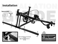 Vélo aquatique gonflable en PVC résistant aux intempéries Série WB – Vélo aquatique d'usine pour parcs aquatiques côtiers et divertissements en plein air
