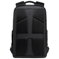 Tas Ransel Laptop Bisnis Unisex untuk Siswa SMP/SMA dengan Port USB Kapasitas 20-35L Tali Bahu Melengkung