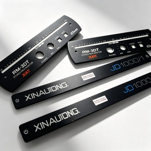 สติกเกอร์แป้นพิมพ์แบบกันน้ำ ผลิตตามสั่ง (OEM) รูปทรงแผงเมมเบรน ฉลากโพลีคาร์บอเนต ตัดด้วยเลเซอร์ ควบคุมด้วยโพลีเอสเตอร์ PET - Product Image 2