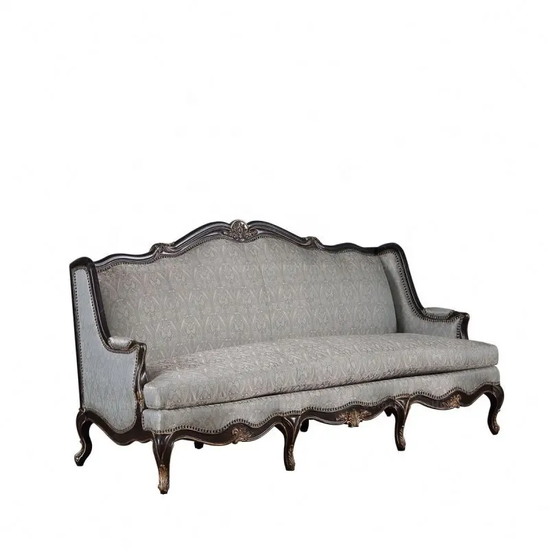 Klassische design Französisch wohnzimmer geschnitzte sofa set