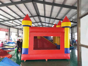 Castillo Inflable Comercial Rojo, Casa <span class=keywords><strong>de</strong></span> Brinco Inflable <span class=keywords><strong>para</strong></span> Niños con Tobogán <span class=keywords><strong>para</strong></span> Centros Comerciales - Product Image 6