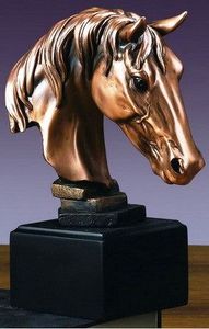 <span class=keywords><strong>Statue</strong></span> de cheval en cuivre bronze personnalisable faite à la main <span class=keywords><strong>Sculpture</strong></span> de tête de cheval arabe en laiton Artisanat métallique unique Figurine Cadeau - Product Image 3