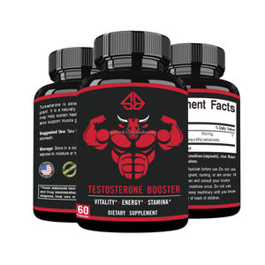 Cápsulas OEM para Aumentar la Testosterona, para el Crecimiento Muscular Masculino, Gestión de la Energía, Productos de Belleza, 60 Unidades - Product Image 2