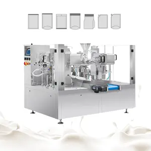 High Productivity Automatic Bean Milk Bagging Machines Yogurt Liquid Premade Pouch Packing Machine