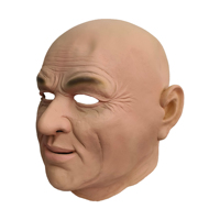 Masque facial réaliste pour hommes et femmes, costume d'Halloween, fête costumée, masque de théâtre pour adultes