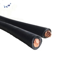 Câble souple de soudage certifié UL, en caoutchouc, 10 AWG, 2/0 AWG, câble d'alimentation en cuivre, câble isolé EPDM torsadé, 600V