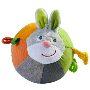 Sonajero de alta calidad para bebés, pelota de agarre suave de felpa, juguete educativo sensorial, pelota para tiempo boca abajo, para edades de 6 meses en adelante - Product Image 1