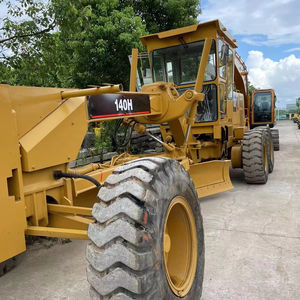 Buen estado, niveladora de motor usada de importación, niveladora de alta calidad CaterPillar Cat 140H 140K Japan Grader con buen mantenimiento para una venta barata - Product Image 1