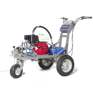 Good effect traffic paint pavement line automatic high working efficiency driving road marking paint machine