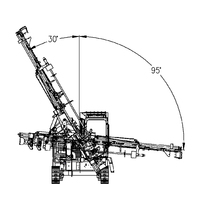 Máquina Perforadora de Roca Portátil con Martillo de Impacto, Tipo Crawler, en Venta