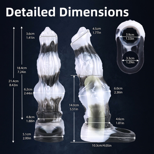 YOCY - Funda Vibradora para Pene con Control Remoto por Aplicación de Teléfono Inteligente, 10 Frecuencias, Estimulación del Punto G, Juguetes Sexuales, Venta al por Mayor, OEM - Product Image 4