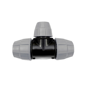 Conector en T Reducido Dianflex 90 de 50x40x50mm para Tuberías de Polietileno - Product Image 1