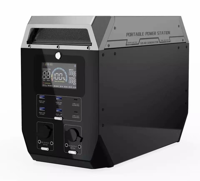 Power Station LiFePO4 2000Wh Quality Assured Portable Storage Generator Backup Power Station for Mobile Home / Electric Van / Ca