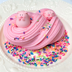 CHENXI Venta al por mayor Kit de Slime de Cerdito Kawaii, Slime Nube de Mantequilla Personalizado a Granel, Juguetes Sensoriales para Aliviar el Estrés - Product Image 5