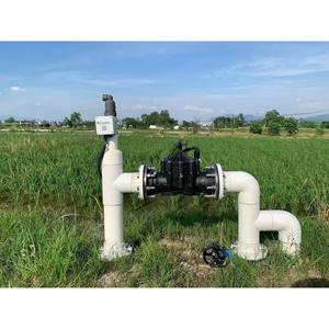 Válvula Solenoide Inteligente para Riego Agrícola DN100, Cuerpo de Plástico, Sistema Electromagnético de Control de Agua para Granjas - Product Image 1