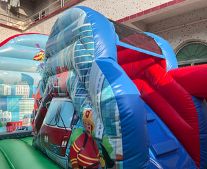 Castillo Inflable para Niños Pequeños <span class=keywords><strong>Rescue</strong></span> <span class=keywords><strong>Squad</strong></span>, Área de Juegos Inflable para Niños Pequeños, Castillo Hinchable para Diversión - Product Image 2