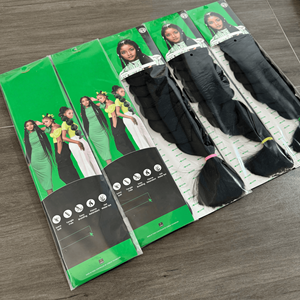 Cabello Sintético Ultra Yaki Jumbo para <span class=keywords><strong>Trenzas</strong></span> <span class=keywords><strong>Africanas</strong></span>, Extensiones de Cabello Pre-estiradas, Materiales de Alta Calidad - Product Image 1