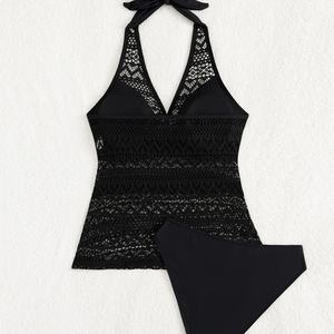 Conjunto de Bikini de Una Sola Pieza con Tirante Alto y Estampado de Leopardo para Mujer, Marca Outpace de Guangzhou, con Sujetador Push-Up, en Oferta - Product Image 4