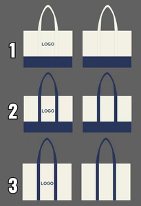 Sac en toile de coton personnalisé avec logo imprimé par sublimation, recyclable, grande capacité, poche, sac de shopping - Product Image 4