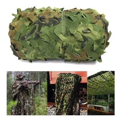 Filet de Camouflage en maille forêt pour camping, parasol, décoration, chasse, tir aveugle