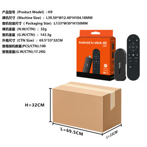 Meilleur Stick TV H9 2026 Android 16 ATV <span class=keywords><strong>Allwinner</strong></span> <span class=keywords><strong>H313</strong></span> <span class=keywords><strong>CPU</strong></span> 1080P 2 Go RAM 16 Go ROM WIFI 2.4G Boîtier TV Quad-Core Noir - Product Image 6