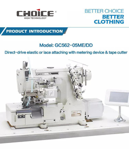 Ổ đĩa trực tiếp đàn hồi Ren gắn máy may Khóa liên động với thiết bị đo băng cắt cho phụ nữ đồ lót quần lót - Product Image 3