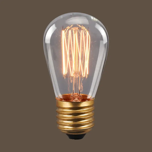 Petite ampoule à vis de style <span class=keywords><strong>Edison</strong></span> vintage E14 E26 E27 ST45 40W 220V, filament de tungstène, verre, <span class=keywords><strong>lampe</strong></span> antique, ampoules <span class=keywords><strong>Edison</strong></span> - Product Image 6