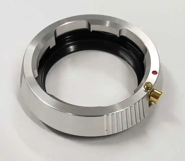 Custom Cnc Machining Precise Turning Polished Silver Aluminium Mount Lens Adapter