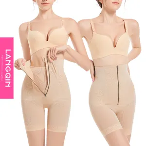 Butt Lifting Shape wear Body Shaper für Frauen Tummy Control Höschen mit Haken Reiß verschluss