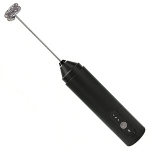 Mousseur à lait électrique Chef Season Show, rechargeable, en acier inoxydable, batteur pour café et œufs, usage domestique - Product Image 2