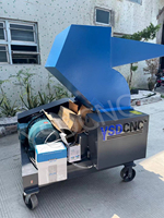 Mini broyeur domestique en plastique pour le recyclage des bouteilles PET, déchiqueteur à double arbre avec pompe à engrenages pour des performances optimales