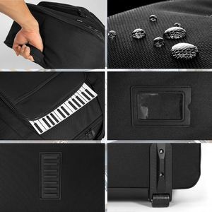 Échantillon gratuit Housse de rangement rembourrée personnalisée pour clavier de piano de grande taille | Sac de transport pour clavier de piano 61587, sac pour instrument de musique - Product Image 5