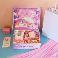 Gyspot — boîte cadeau 3D, boîte d'emballage créative en carton à rabat, haut de gamme pour anniversaire