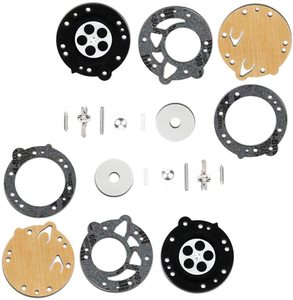 Kit de réparation de carburateur, remplacement <span class=keywords><strong>Zama</strong></span> RB-42 pour tronçonneuse Stihl 08 08S 070 090 TS350 TS360 AVS LA-S6 LA-S7 LA-S8 LA-S9 Carb - Product Image 4
