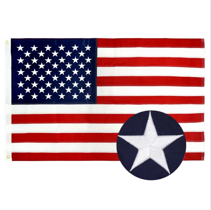 Beste Prijs 3 * 5ft Vlaggen Van Alle Landen Amerikaanse Land Zwarte Amerikaanse Vlag, Banners