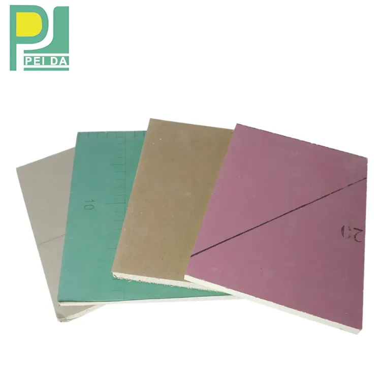 9mm Thickness Decor Waterproof Gypsum Board In False Ceiling Tiles Specification Price