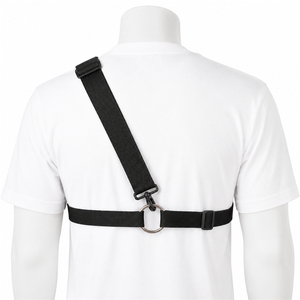 Bolsa Táctica para Radio, Correa de Hombro de Nailon, Funda de Pecho para Walkie Talkie, Bolsa Colgante para Radio Bidireccional, Kit de Arnés - Product Image 6