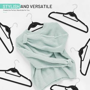 Perchas de Terciopelo Antideslizantes con Ganchos Acolchados, Diseño Plegable que Ahorra Espacio, para Guardar Ropa, Utensilios de Cocina y Bolsas - Product Image 5