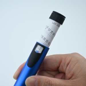 Colored 60IU Metal Reusable Injection <b>Pen</b> with 3ml Glass Vial Factory Direct Supply <b>Refillable</b> Dose <b>Pen</b> Injector Salon - Product Image 5