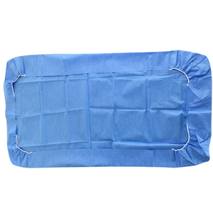Barrière de protection jetable personnalisée Non-tissé SMS SMMS Drap de <span class=keywords><strong>lit</strong></span> de massage chirurgical médical pour salon de beauté - Product Image 1