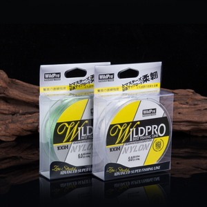 Nanjo cường độ cao trong suốt 100m dây câu biển cực chính/phụ dòng nổi cao su lụa Nylon cho sông/suối câu cá - Product Image 1