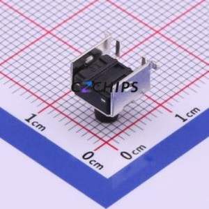 TS-1045-A7B3-D2 Tactile Switch SMD Switch Single Pole Single Throw Round Button 2.5N Horizontal Mount - Product Image 2