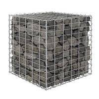 Keranjang Batu Gabion Las Tugas Berat Berlapis Seng Celup Panas untuk Penguatan Lereng dan Pengendalian Erosi Diameter Kawat 3.5-5.0mm