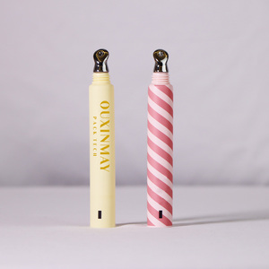 Tubo Spremibile in Metallo con Testina Massaggiante 5ml 8ml 10ml per Cosmetici, Lucidalabbra, Crema Contorno Occhi con Tappo a Vite per Trucco e Cura della Pelle - Product Image 6