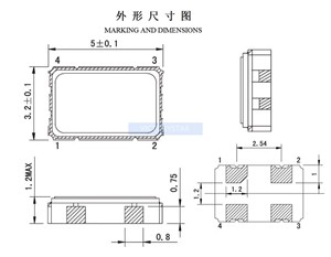 <strong>3225</strong> <strong>Smd</strong> Passive Crystal Oscillator ysx321sl 12mhz 10ppm 20pF X322512MSB4SI 4pin - Product Image 3