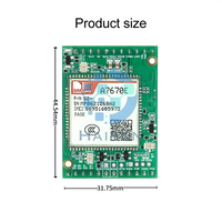 HAISEN SIMCOM A7670E-FASE Core Board A7670E-FASE Development Board LTE CAT1 + 4G + 2G + BT + GNSS + Voice A7670