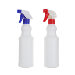 Pulverizador de niebla ajustable, botella de spray para limpieza del hogar, botella de agua vacía de 32 oz, cilindro con tapa roja y azul - Product Image 6