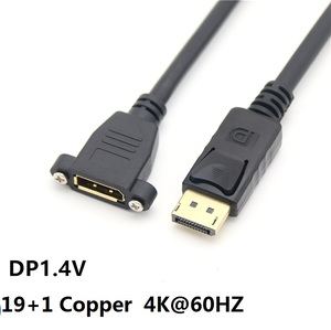 ช่องเสียบจอแสดงผลช่องเสียบตัวผู้กับตัวเมียมีช่อง4k60HZ HDTV 1.4V ผลิตตามสั่ง - Product Image 2
