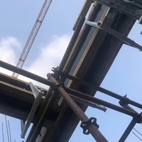 Abrazadera de encofrado de viga de hormigón ajustable eléctrica, columna de Construcción automática, tensor de construcción rápida, banda de acero galvanizada